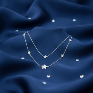 silver charms chains