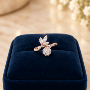Rose Gold Floral Ring auto draft